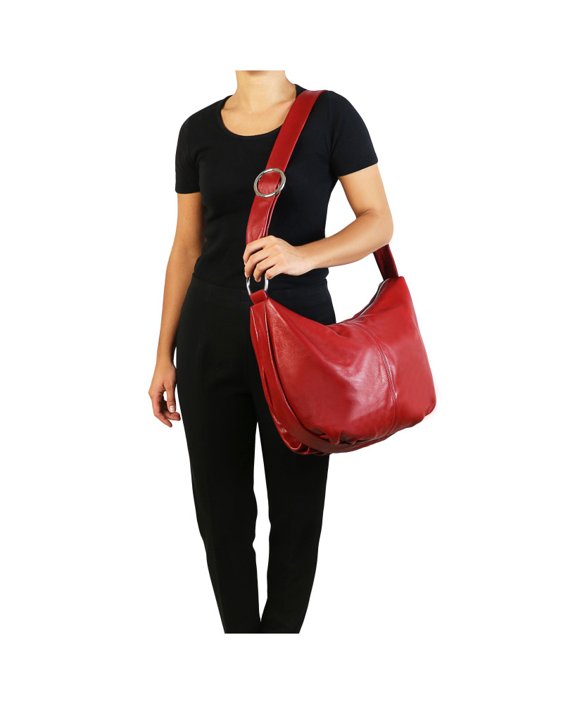 Melissa large leather on sale hobo