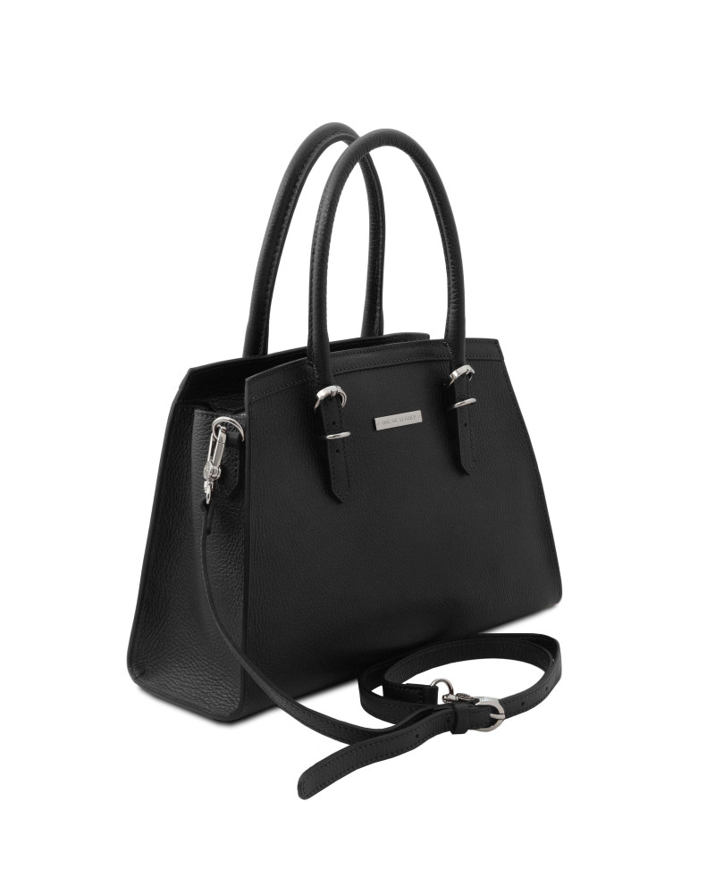 TL Bag Leather shoulder bag - Black