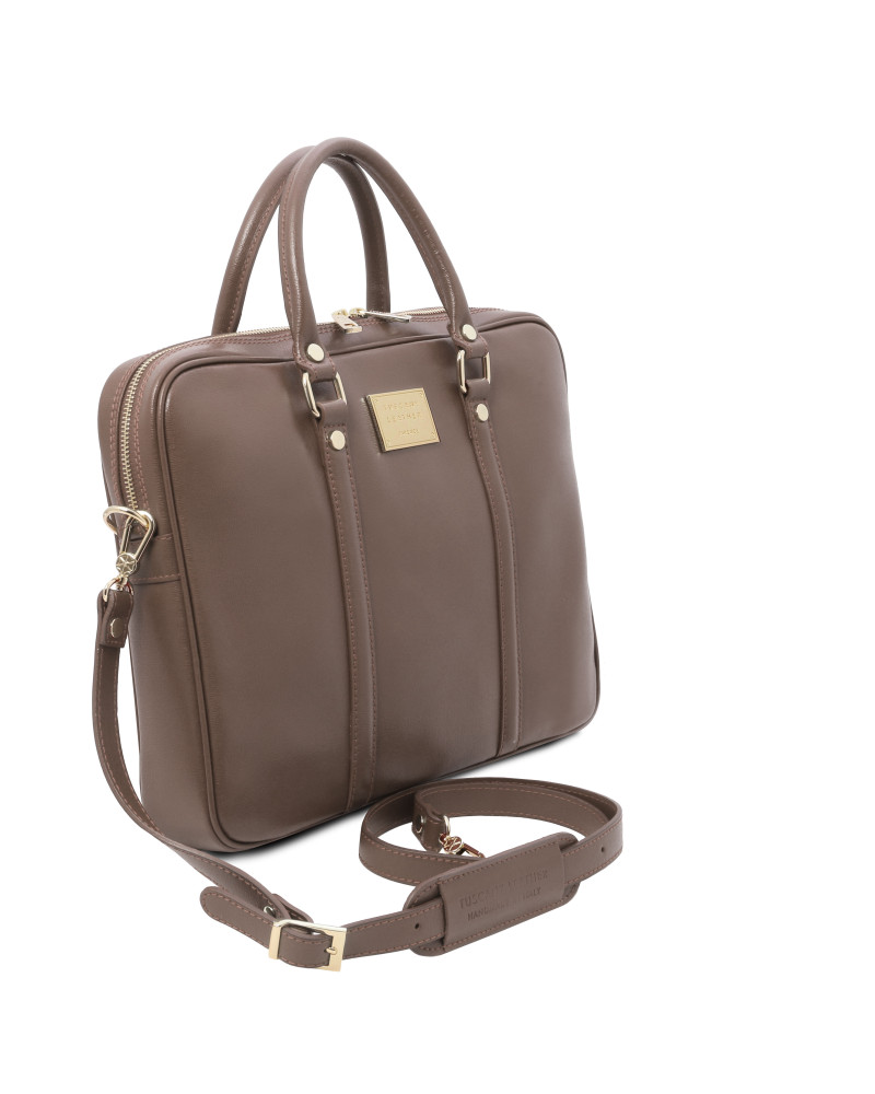 Tuscany Leather Prato Ladies Exclusive Leather Laptop Business Bag