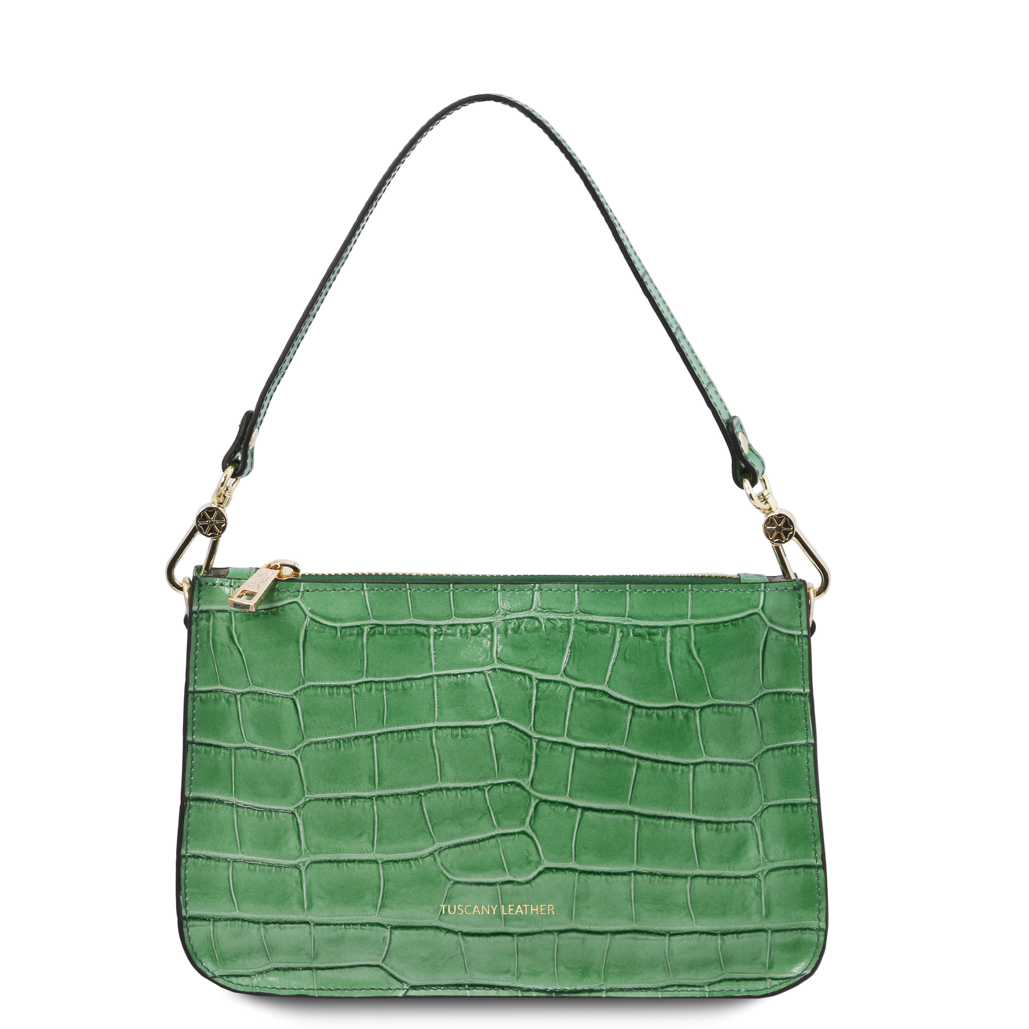 Ring Clutch - Emerald Green Fur – Kim White Bags/Belts