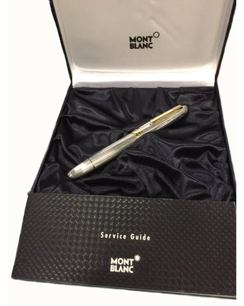 Montblanc Meisterstück - Stylo plume Solitaire Sterling Silver LeGrand