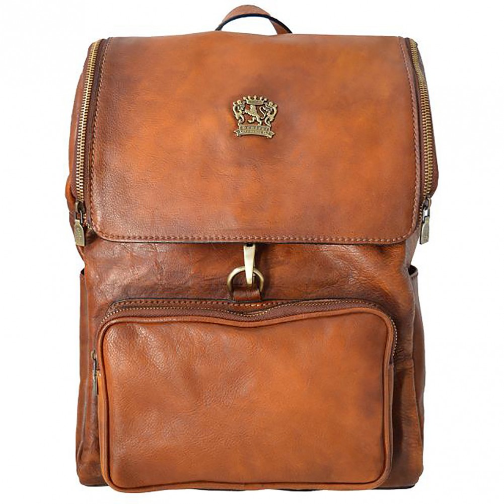 Pratesi leather backpack hotsell