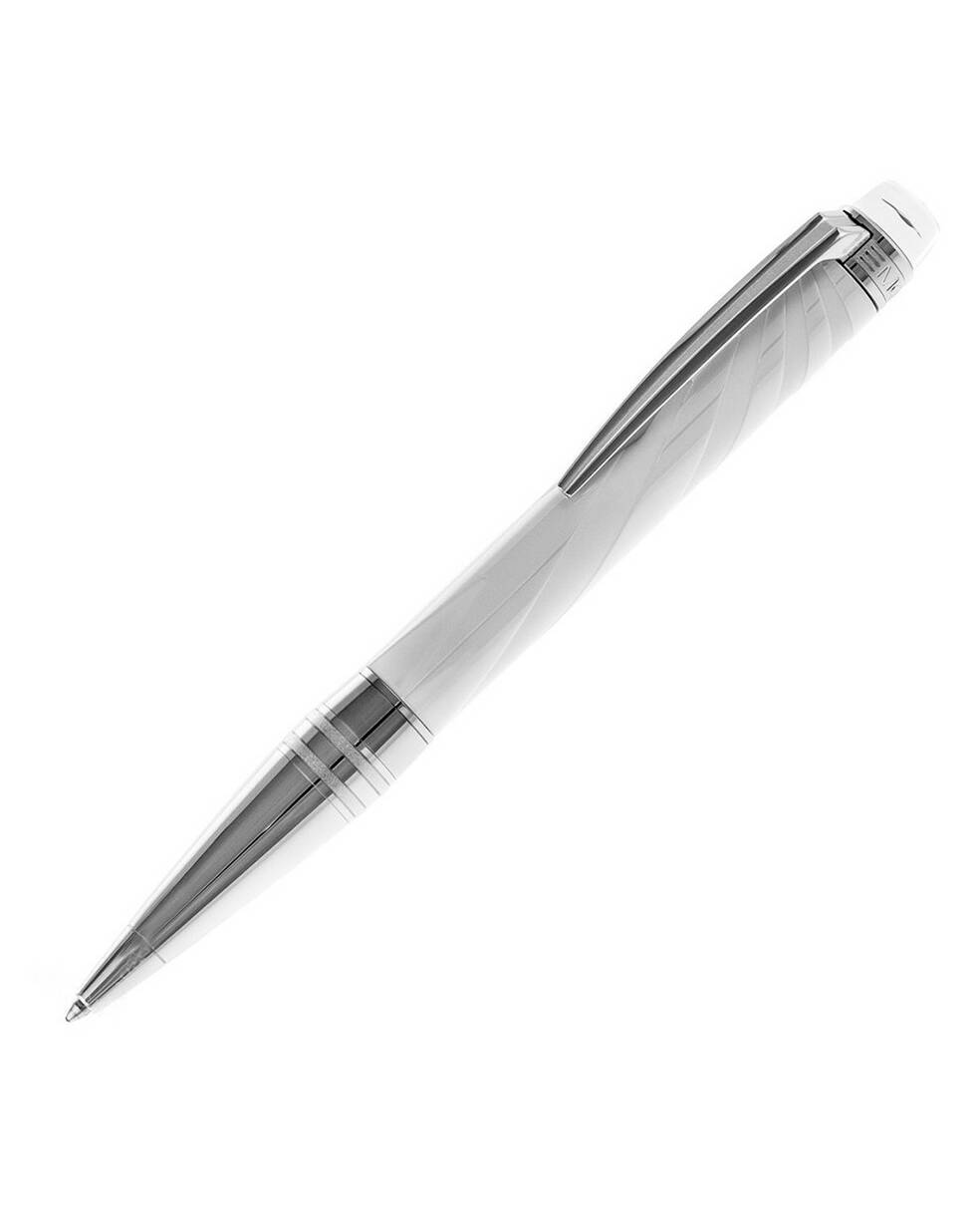 Stylo-bille rétractable DS3 Biotic pen, blanc