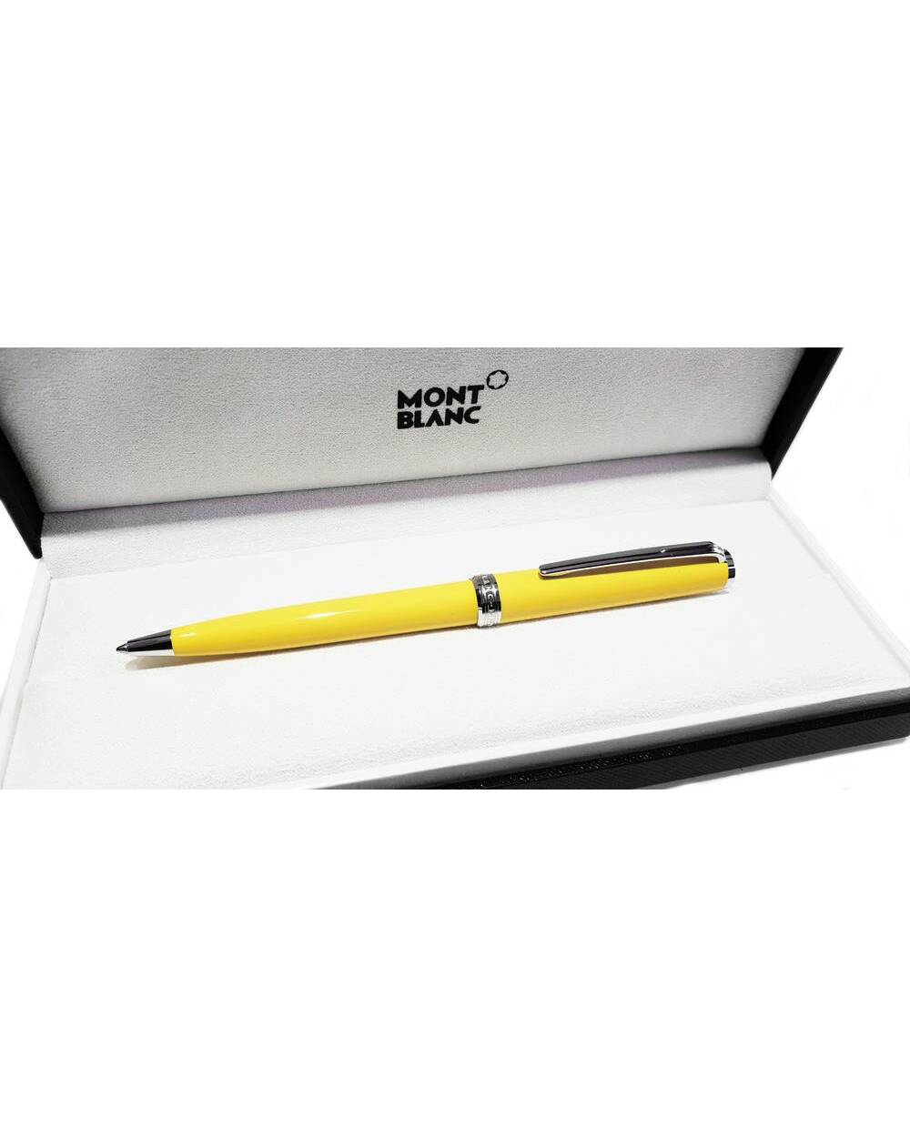 Montblanc PIX Ballpoint Pen, Mustard Yellow - MB125240