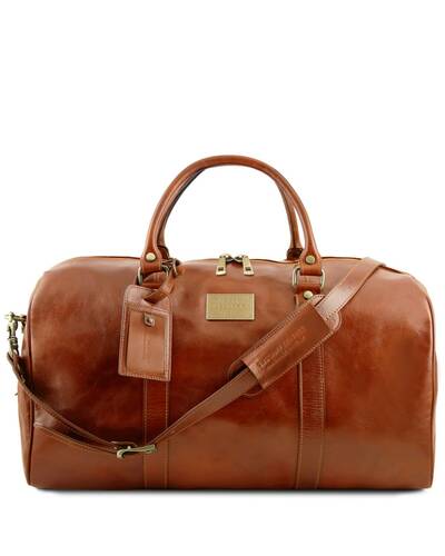  Tuscany Leather Madrid Gladstone Leather Bag - Large size Brown  : Clothing, Shoes & Jewelry