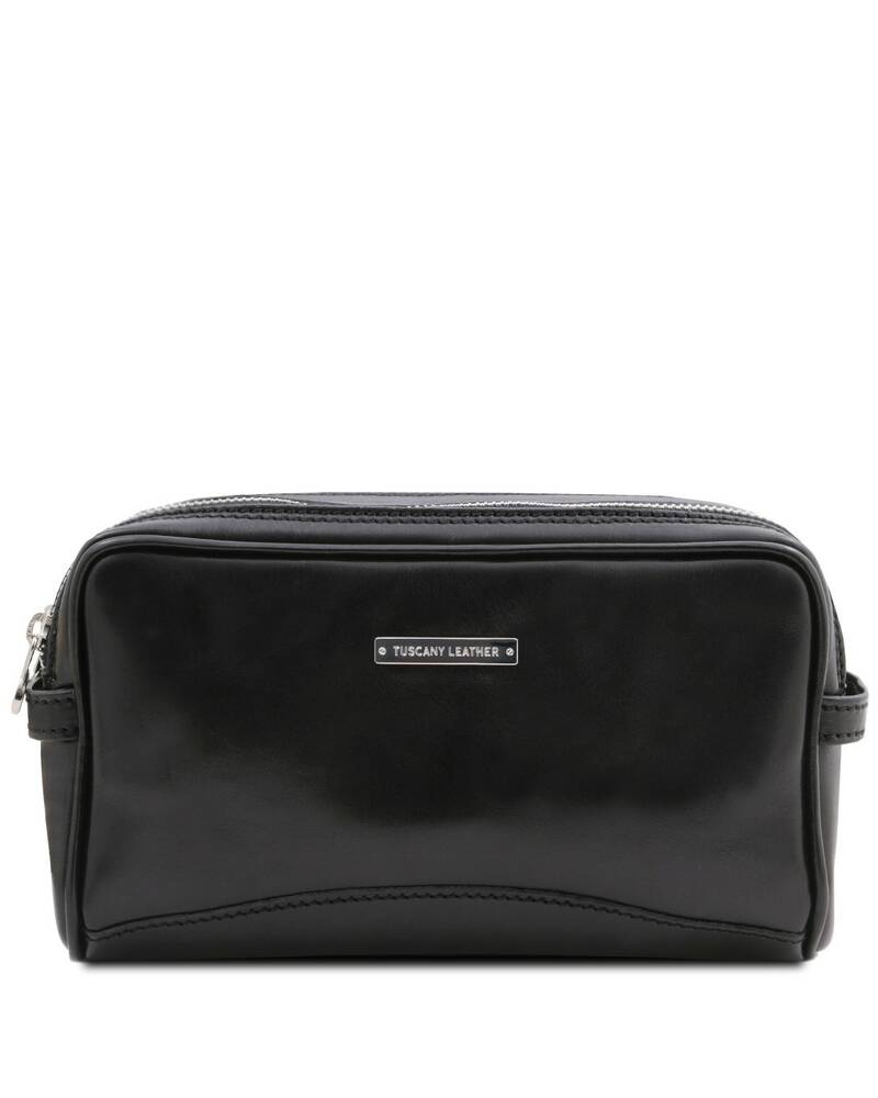 Tuscany Leather - Igor - Beauty case in pelle Nero - TL140850/2