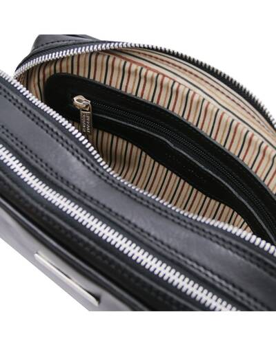 Tuscany Leather - Igor - Beauty case in pelle Nero - TL140850/2