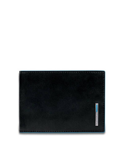 Piquadro Blue Square Men's wallet with money clip – Travel and