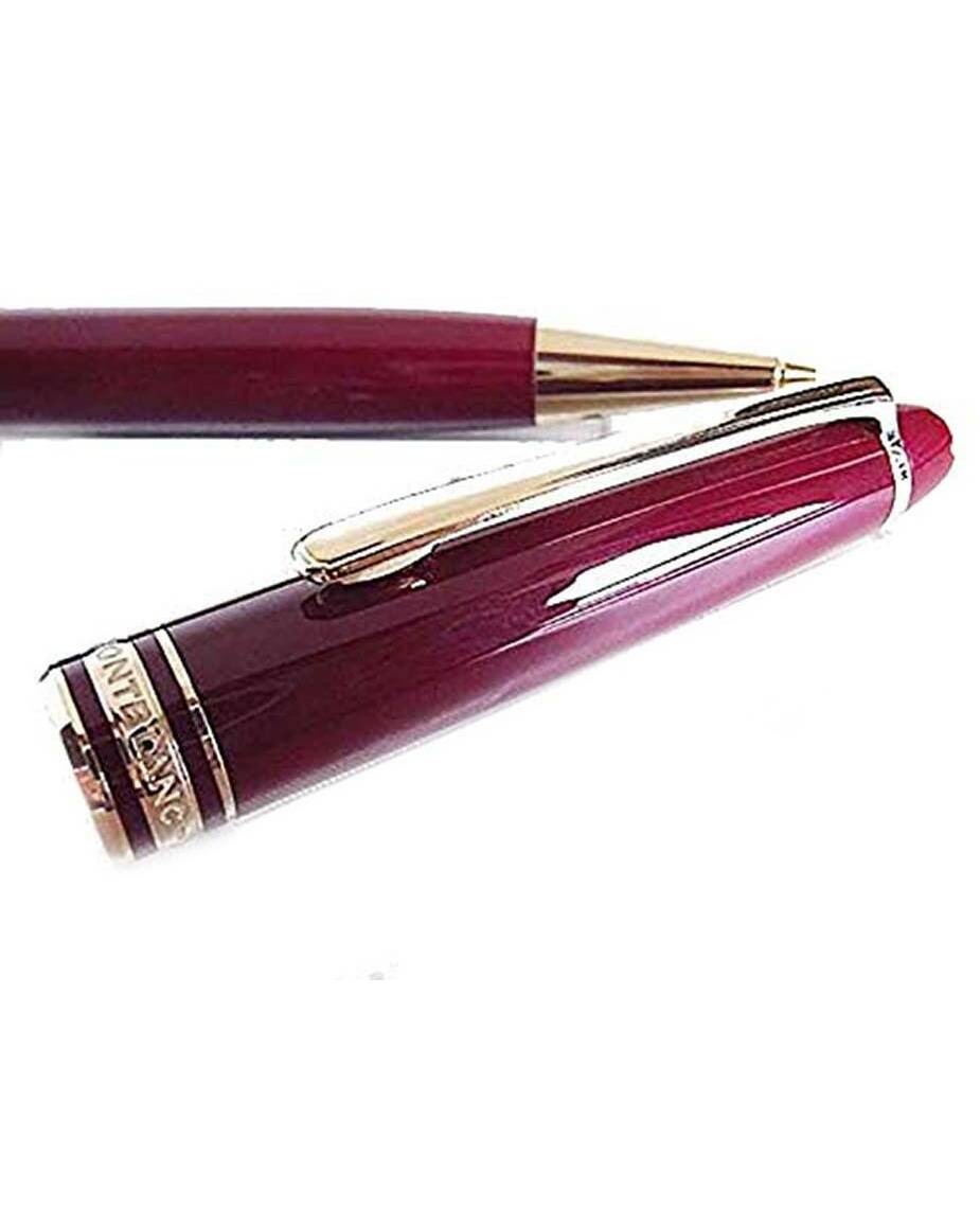 Montblanc meisterstuck burgundy discount gold mechanical pencil