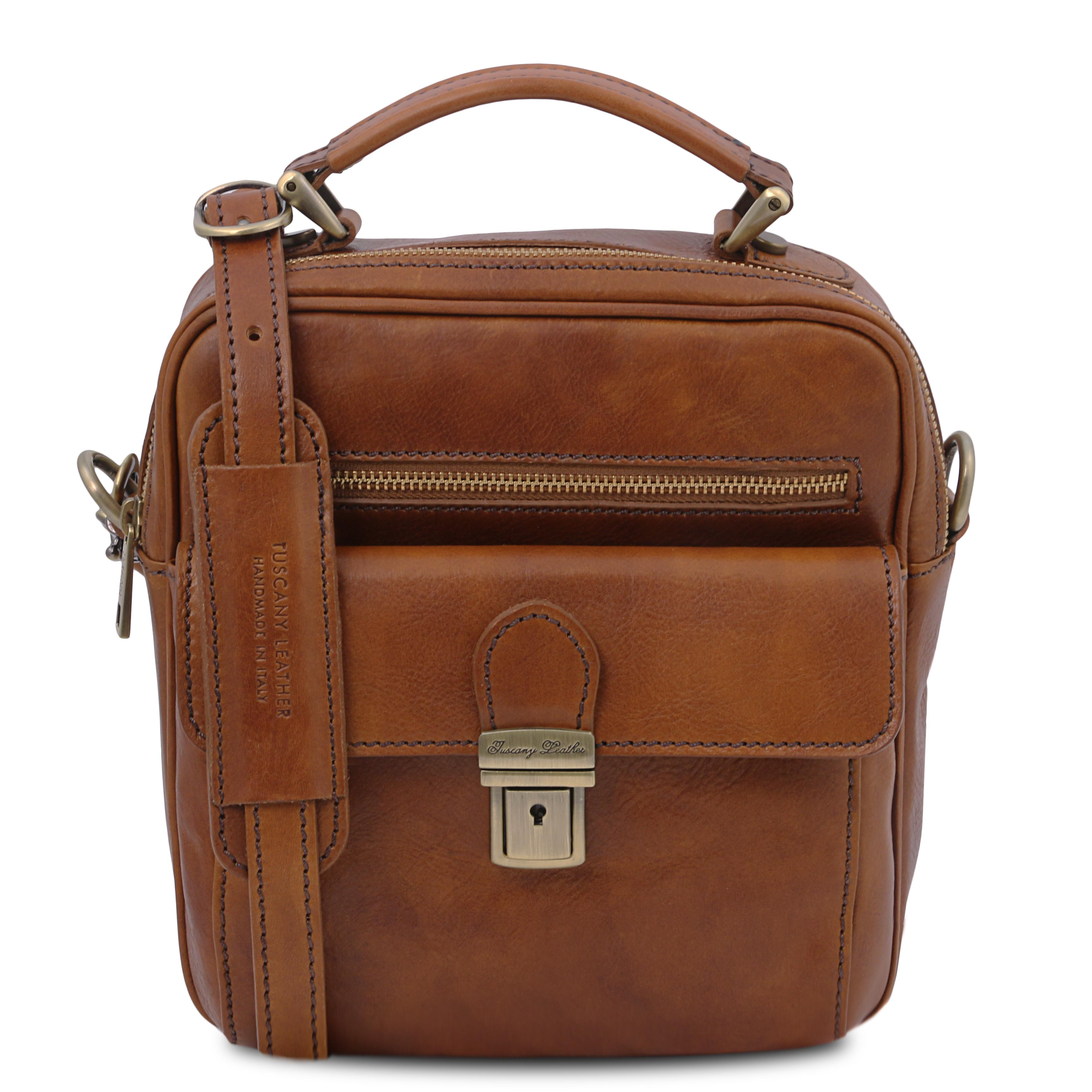 Tuscany leather messenger online bag