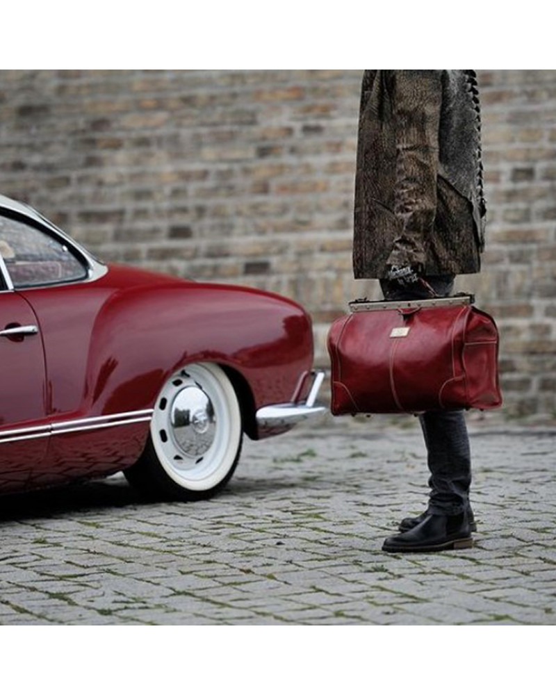 Tuscany Leather Madrid - Gladstone Leather Bag - Small size